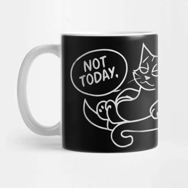 "Procrastination Purrfection: Not Today" Vol 1.3 by WEARWORLD